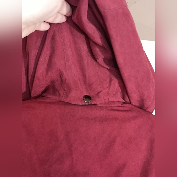 burgundy Red Merlo FORECASTER Winter Fall Jacket (#1,211) - Picture 8 of 12